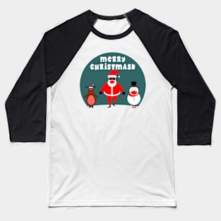 Team Christmask Baseball T-Shirt